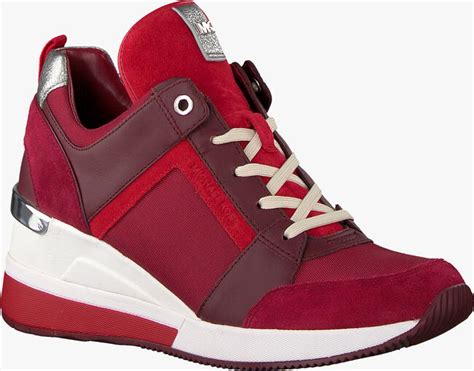 michael kors georgie trainer rot